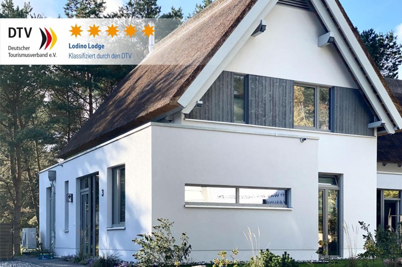 Ferienhaus Lodino Lodge Mit Sauna Und Kamin Loddin Eksteriør billede